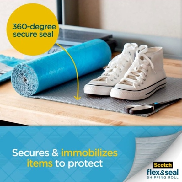 Scotch Flex & Seal Shipping Roll (2) - Picture 2 of 3